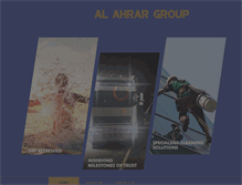 Tablet Screenshot of alahrargroup.com